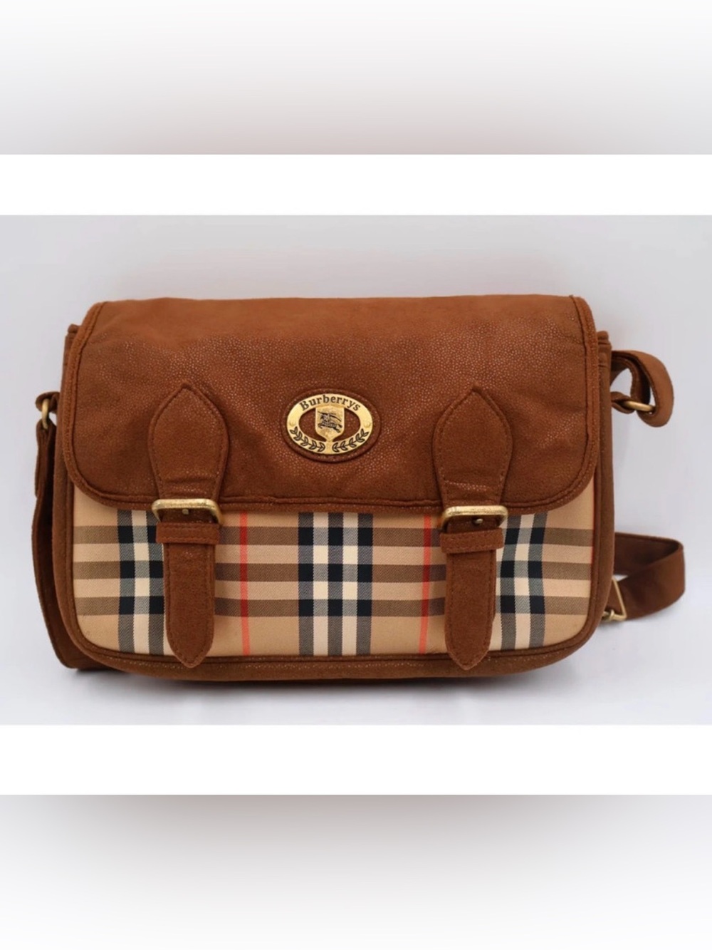 Burberry Novacheck Shoulder bag with COA & Dustbag